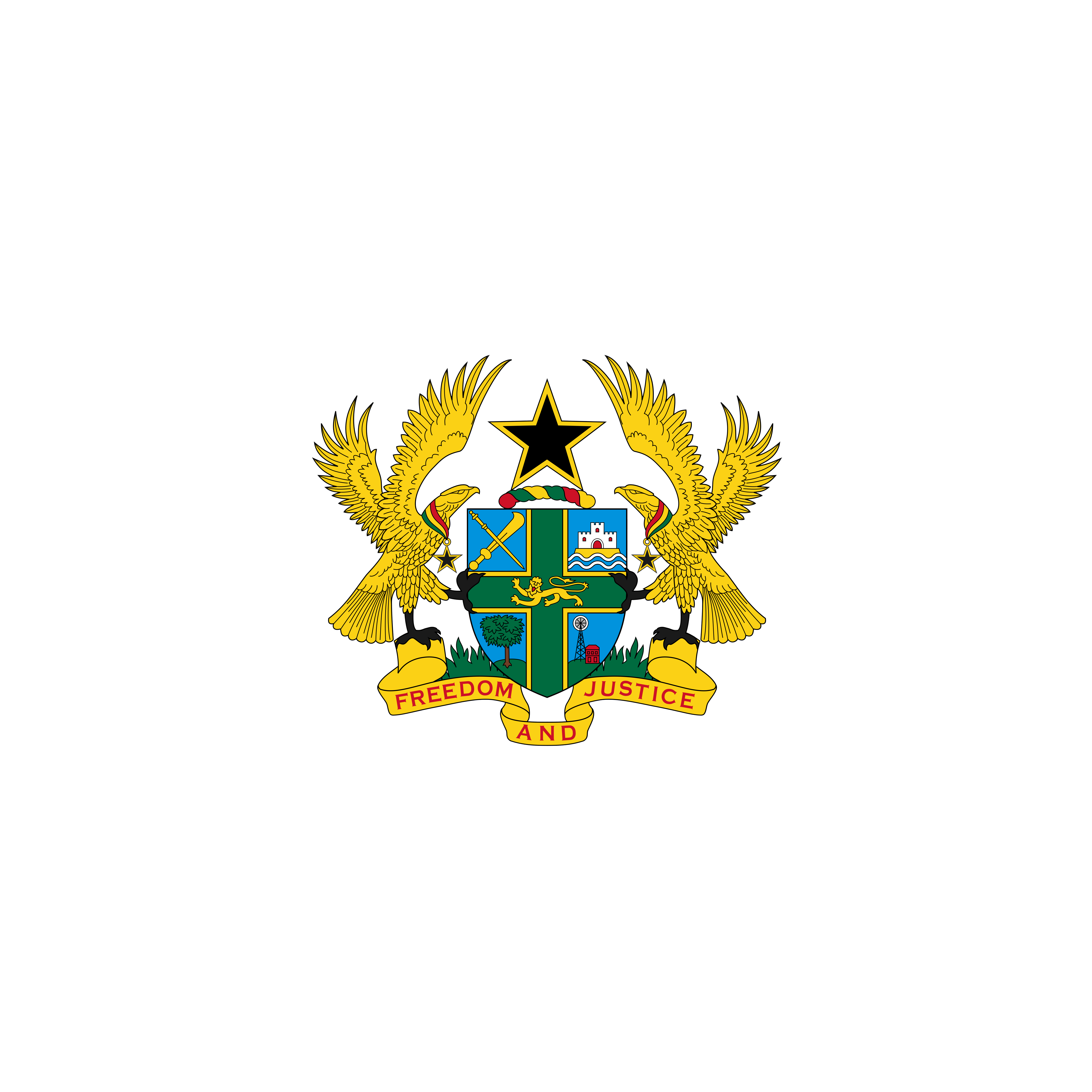 Ghana Coat of Arms